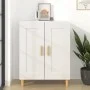 Weißes Sperrholz-Sideboard 69,5 x 34 x 90 cm von vidaXL, Sideboards - Ref: Foro24-812132, Preis: 74,17 €, Rabatt: %
