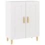 Weißes Sperrholz-Sideboard 69,5 x 34 x 90 cm von vidaXL, Sideboards - Ref: Foro24-812132, Preis: 74,17 €, Rabatt: %