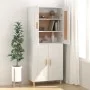 Aparador de madera contrachapada blanco 69,5x34x90 cm de vidaXL, Aparadores - Ref: Foro24-812132, Precio: 74,16 €, Descuento: %