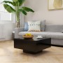 Mesa de centro madera contrachapada negro 60x60x31,5 cm de vidaXL, Mesas de centro - Ref: Foro24-806886, Precio: 45,23 €, Des...
