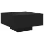 Mesa de centro madera contrachapada negro 60x60x31,5 cm de vidaXL, Mesas de centro - Ref: Foro24-806886, Precio: 43,23 €, Des...
