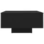 Mesa de centro madera contrachapada negro 60x60x31,5 cm de vidaXL, Mesas de centro - Ref: Foro24-806886, Precio: 43,23 €, Des...