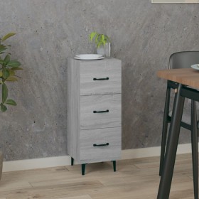 Sonoma graues Sideboard aus Holzwerkstoff, 34,5 x 34 x 90 cm von vidaXL, Sideboards - Ref: Foro24-817412, Preis: 61,70 €, Rab...