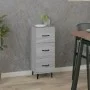 Sonoma gray engineered wood sideboard 34.5x34x90 cm by vidaXL, Sideboards - Ref: Foro24-817412, Price: 50,11 €, Discount: %
