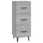 Sonoma gray engineered wood sideboard 34.5x34x90 cm by vidaXL, Sideboards - Ref: Foro24-817412, Price: 50,11 €, Discount: %