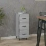 Sonoma gray engineered wood sideboard 34.5x34x90 cm by vidaXL, Sideboards - Ref: Foro24-817412, Price: 50,11 €, Discount: %