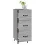 Sonoma gray engineered wood sideboard 34.5x34x90 cm by vidaXL, Sideboards - Ref: Foro24-817412, Price: 50,11 €, Discount: %