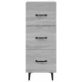 Sonoma gray engineered wood sideboard 34.5x34x90 cm by vidaXL, Sideboards - Ref: Foro24-817412, Price: 50,11 €, Discount: %