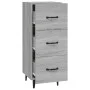 Sonoma gray engineered wood sideboard 34.5x34x90 cm by vidaXL, Sideboards - Ref: Foro24-817412, Price: 50,11 €, Discount: %