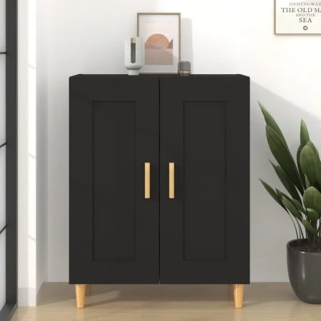 Black plywood sideboard 69.5x34x90 cm by vidaXL, Sideboards - Ref: Foro24-812133, Price: 76,31 €, Discount: %