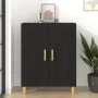 Black plywood sideboard 69.5x34x90 cm by vidaXL, Sideboards - Ref: Foro24-812133, Price: 76,31 €, Discount: %