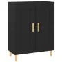 Black plywood sideboard 69.5x34x90 cm by vidaXL, Sideboards - Ref: Foro24-812133, Price: 76,31 €, Discount: %