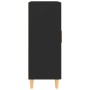 Aparador de madera contrachapada negro 69,5x34x90 cm de vidaXL, Aparadores - Ref: Foro24-812133, Precio: 85,85 €