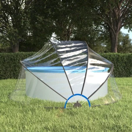 Kuppel für runden PVC-Pool 315x158 cm von vidaXL, Poolabdeckungen - Ref: Foro24-93812, Preis: 325,77 €, Rabatt: %