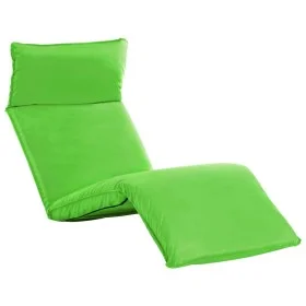 Folding green Oxford fabric sun lounger by vidaXL, Loungers - Ref: Foro24-316046, Price: 109,48 €, Discount: %
