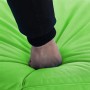 Klappbare Sonnenliege aus grünem Oxford-Stoff von vidaXL, Liegen - Ref: Foro24-316046, Preis: 107,30 €, Rabatt: %