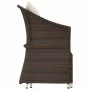 2-piece garden furniture set and brown synthetic rattan cushions by vidaXL, Garden sets - Ref: Foro24-319683, Price: 157,22 €...