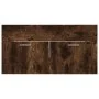 2-teiliges Badezimmermöbel-Set aus geräuchertem Eichensperrholz von vidaXL, Badezimmermöbel - Ref: Foro24-826623, Preis: 59,5...