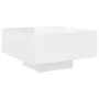 Glossy white engineered wood coffee table 60x60x31.5 cm by vidaXL, Coffee table - Ref: Foro24-806891, Price: 66,97 €, Discoun...