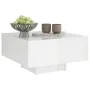 Glossy white engineered wood coffee table 60x60x31.5 cm by vidaXL, Coffee table - Ref: Foro24-806891, Price: 66,97 €, Discoun...