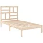 Solid pine wood bed frame 90x200 cm by vidaXL, Beds and slatted bases - Ref: Foro24-3105935, Price: 81,32 €, Discount: %