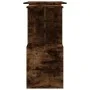 Eckschreibtisch aus geräuchertem Eichensperrholz 200x50x76 cm von vidaXL, Schreibtische - Ref: Foro24-815423, Preis: 89,54 €,...