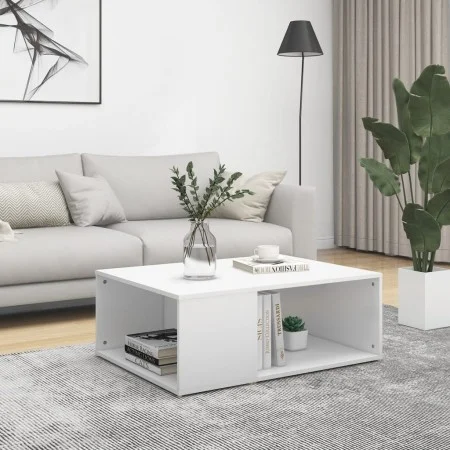 Couchtisch aus weißem Sperrholz, 90 x 67 x 33 cm von vidaXL, Couchtisch - Ref: Foro24-806903, Preis: 51,56 €, Rabatt: %