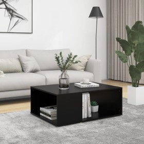 Mesa de centro madera contrachapada negro 90x67x33 cm de vidaXL, Mesas de centro - Ref: Foro24-806904, Precio: 58,35 €, Descu...