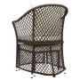 2-teiliges Gartenmöbel-Set und Kissen Kunstrattan braun von vidaXL, Gartensets - Ref: Foro24-319686, Preis: 155,46 €, Rabatt: %