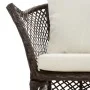 Garden furniture set, 2 pieces, with brown synthetic rattan cushions. by vidaXL, Garden sets - Ref: Foro24-319686, Price: 155...