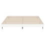 Weißer Bettrahmen aus Holzwerkstoff, 120 x 200 cm von vidaXL, Betten und Lattenroste - Ref: Foro24-832253, Preis: 95,64 €, Ra...
