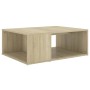 Oak Sonoma plywood coffee table 90x67x33 cm by vidaXL, Coffee table - Ref: Foro24-806906, Price: 54,86 €, Discount: %