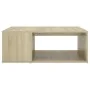 Sonoma Couchtisch aus Eichensperrholz 90x67x33 cm von vidaXL, Couchtisch - Ref: Foro24-806906, Preis: 47,32 €, Rabatt: %
