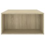 Oak Sonoma plywood coffee table 90x67x33 cm by vidaXL, Coffee table - Ref: Foro24-806906, Price: 54,86 €, Discount: %