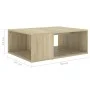 Sonoma Couchtisch aus Eichensperrholz 90x67x33 cm von vidaXL, Couchtisch - Ref: Foro24-806906, Preis: 47,32 €, Rabatt: %