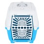 White blue polypropylene pet carrier 48x31.5x33 cm by vidaXL, Pet carriers and boxes - Ref: Foro24-172216, Price: 35,07 €, Di...