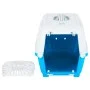 White blue polypropylene pet carrier 48x31.5x33 cm by vidaXL, Pet carriers and boxes - Ref: Foro24-172216, Price: 36,66 €, Di...