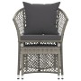 Garden furniture set 2 pieces with gray synthetic rattan cushions by vidaXL, Garden sets - Ref: Foro24-319688, Price: 135,51 ...