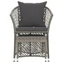 Garden furniture set 2 pieces with gray synthetic rattan cushions by vidaXL, Garden sets - Ref: Foro24-319688, Price: 132,35 ...