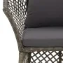Garden furniture set 2 pieces with gray synthetic rattan cushions by vidaXL, Garden sets - Ref: Foro24-319688, Price: 132,35 ...