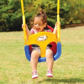 Children's swing 3 in 1 polypropylene 29x40x39.5 cm by vidaXL, Swings and seesaws - Ref: Foro24-94209, Price: 68,89 €, Discou...