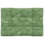 Kissen für Paletten, Stoff, Blattdruck, 120 x 80 x 12 cm von vidaXL, Kissen für Stühle und Sofas - Ref: Foro24-360532, Preis:...
