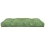 Kissen für Paletten, Stoff, Blattdruck, 120 x 80 x 12 cm von vidaXL, Kissen für Stühle und Sofas - Ref: Foro24-360532, Preis:...