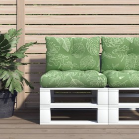 Pallet cushions 2 units Oxford fabric leaf print by vidaXL, Cushions for chairs and sofas - Ref: Foro24-360853, Price: 47,34 ...
