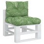 Pallet cushions 2 units Oxford fabric leaf print by vidaXL, Cushions for chairs and sofas - Ref: Foro24-360853, Price: 47,34 ...