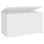 White plywood storage trunk 84x42x46 cm by vidaXL, Toy chests - Ref: Foro24-803056, Price: 63,39 €, Discount: %