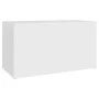 White plywood storage trunk 84x42x46 cm by vidaXL, Toy chests - Ref: Foro24-803056, Price: 63,39 €, Discount: %