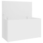 Sperrholz Lagerkoffer weiß 84x42x46 cm von vidaXL, Spielzeugkisten - Ref: Foro24-803056, Preis: 64,03 €, Rabatt: %