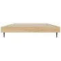 Sonoma oak engineered wood bed frame 90x200 cm by vidaXL, Beds and slatted bases - Ref: Foro24-832272, Price: 68,89 €, Discou...