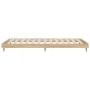 Sonoma oak engineered wood bed frame 90x200 cm by vidaXL, Beds and slatted bases - Ref: Foro24-832272, Price: 68,89 €, Discou...